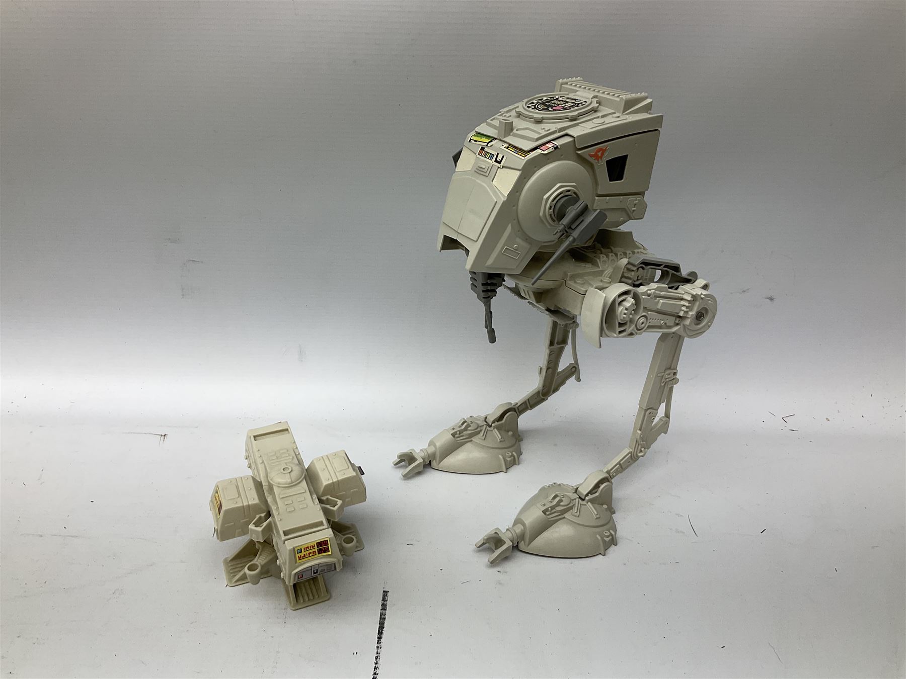Star Wars - thirteen early 1980s vehicles/equipment including X-Wing Fighter; Snowspeeder; Slave 1 (Boba Fett's Spaceship); Scout Walker C7; Mobile Laser Cannon; Tripod Laser Cannon; Speeder Bike; Radar laser Cannon; two Vehicle Maintenance Energisers etc; all unboxed (13)