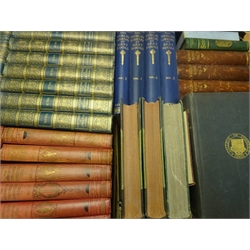  Waverley Novels, five vols. The Worlds Library of Best Books four vols. Cassell's History of England, The History of The Great European War, The Times Atlas of the World, other works and publications in three boxes  