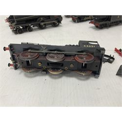 ‘00’ gauge - eight kit built steam locomotives, mostly for restoration comprising LNWR/LMS Whale G Class 0-8-0 no.49078 in BR black; Class J11 (Pom-Pom) 0-6-0 no.64451 in BR black; Class F4 2-4-2T no.67214 in BR black; Precursor Tank Whale ‘Dreadnought’ 4-4-0 no.659 in black; Class O2 2-8-0 no.63936 in BR black; Class A4 4-6-2T no.6978 in LNER crimson; Class C16 4-4-2T no.67489 in BR black; Class A6 4-6-2T no.69791 in BR black (8) 