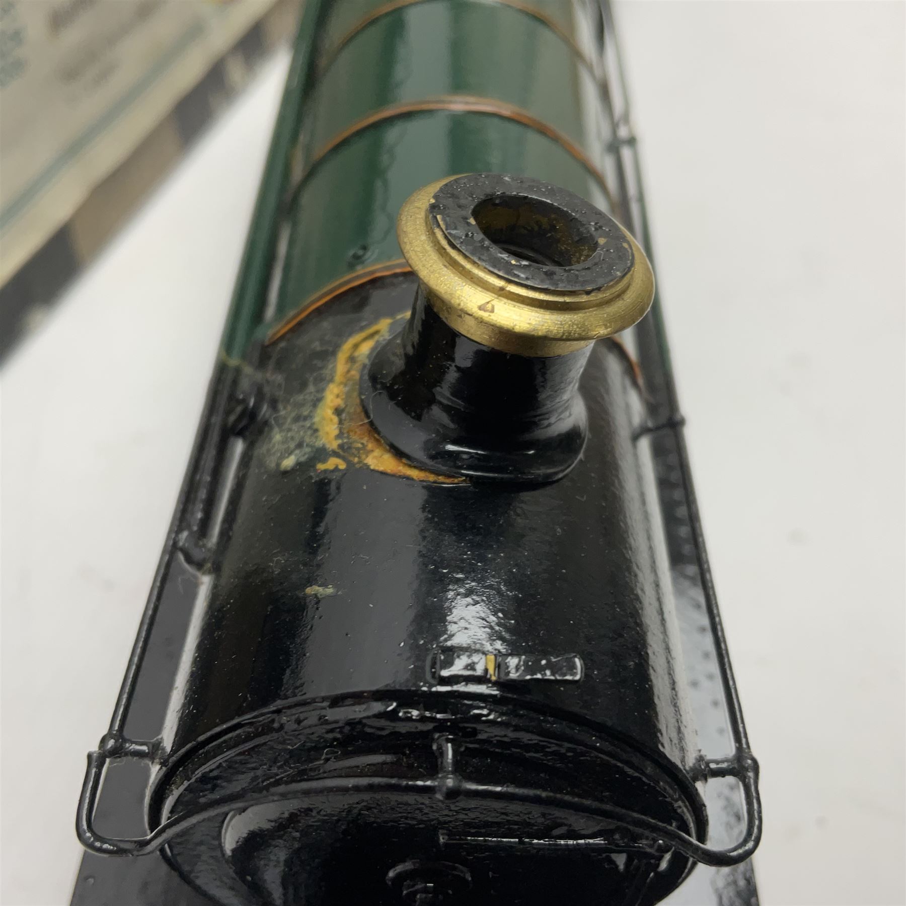 Oakville Kits '0' gauge - constructed and painted Great Western Star Class 4-6-0 locomotive 'Knight of the Golden Fleece' No.4016 and tender; in original kit box with paperwork