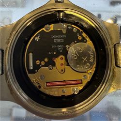 Longines Conquest Sydney 2000 Olympic Games gentleman's stainless steel quartz wristwatch,...