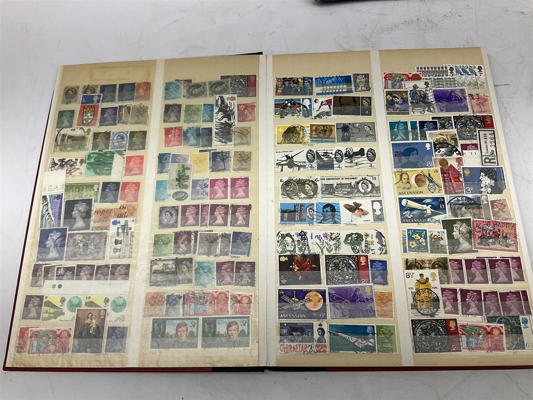 Great British and World stamps, including Romania, France, stamps on covers and pieces, used Queen Elizabeth II pre and post decimal stamps, small number of mint QEII stamps in traffic light blocks etc
