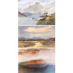 Ebenezer John Woods (Jack) Prior (British 1914-1988): 'The Estuary Near Arnside' and 'Flow...