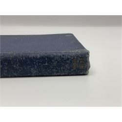 Hitler Adolf: Mein Kampf. Unexpurgated edition. Two volumes in one. 1942. English text. Blue cloth/gilt covers.