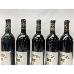 Mixed alcohol including two bottles Rully 1992 La Chaume, 75cl, 13% vol, Chateau Vieux Doumayne 1989 Saint-Emilion Grand Cru, 75cl, 12% vol, five bottles Krausen Keller Liebfraumilch Rheinhessen, five bottles Inniskillin 1992 Marechal Foch etc