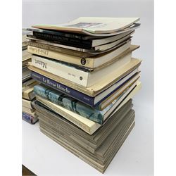 Collection of Art reference books, mostly regarding Impressionism and Post-Impressionist, to include examples on Van Goth, Manet, etc., plus a set of Metropolitan seminars on art. 