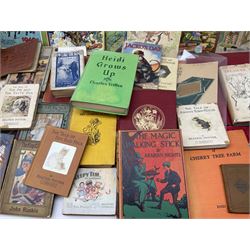 Quantity of books, mostly comprising illustrated children's books, to include Beatrix Potter, Rudyard Kipling, etc. 