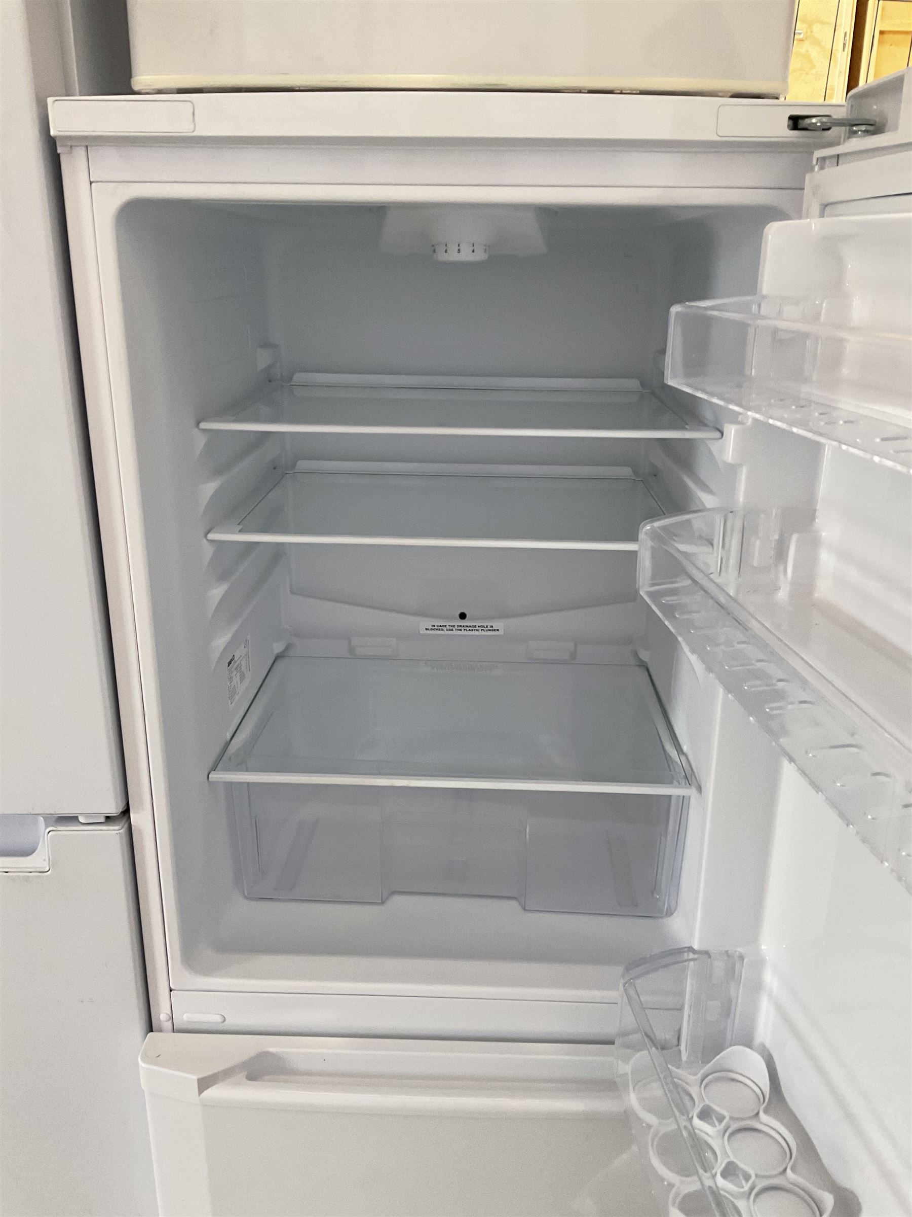 Beko CF5533APW fridge freezer - THIS LOT IS TO BE COLLECTED BY APPOINTMENT FROM DUGGLEBY STORAGE, GREAT HILL, EASTFIELD, SCARBOROUGH, YO11 3TX