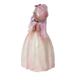 Four Royal Doulton figures, comprising Suzette HN1487, Veronica HN1517, June HN1691 and Janet HN1916