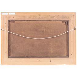 Harden Sidney Melville (British 1824-1894): The Logging Cart, oil on canvas signed 39cm x 60cm (2)