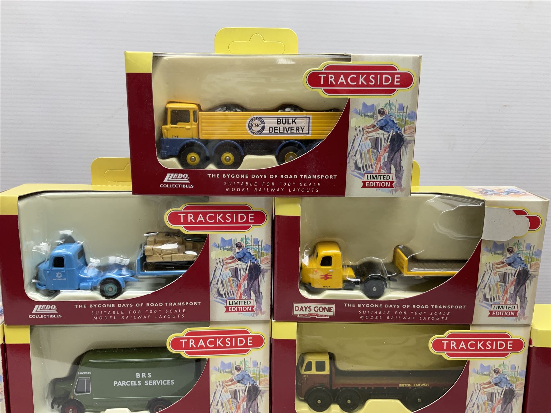 Twenty-three Lledo Trackside Limited Editon '00' scale die-cast models, all boxed (23)