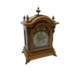 German - 19th century 8-day walnut brack