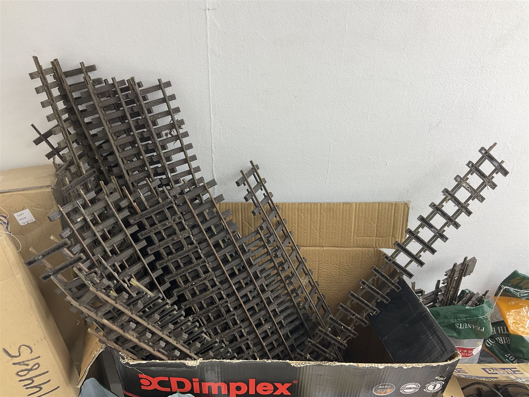 Large quantity of G scale gauge 1 outdoor railway track, from a private collectors garden railway 