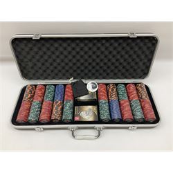 Limited edition James Bond 007 Casino Royale Cartamundi luxury poker set, 1254/3000, in original box and case