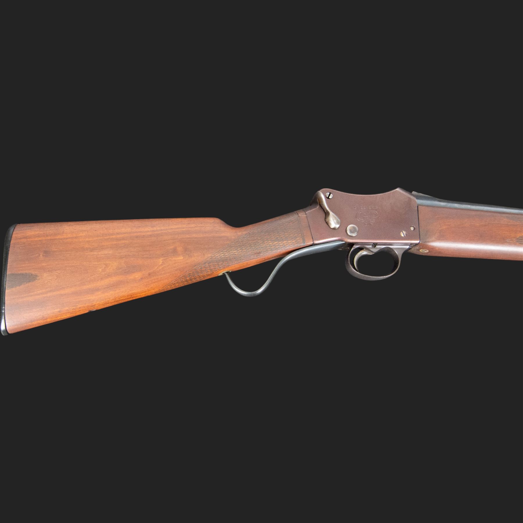 W W Greener Greener's GP Gun Martini underlever action 12 bore single barrelled shotgun, 76cm (30