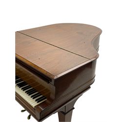 Steinway & Sons, Model A 188  grand piano - introduced in 1896, serial number 101814 (1901-1902) manufactured in Hamburg, with 20 overstrung bass notes, 85 ivory and ebony keys, in a  rosewood case with square tapered legs, roller repetition action with original stringing, felt, dampers and hammers, cast frame detailing numerous patents and awards 1859, 1872 and 1875, conforming lyre with sustaining and una corda pedals.

This item has been registered for sale under Section 10 of the APHA Ivory Act