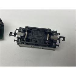 Fleischmann ‘N’ gauge ‘Piccolo’ - sixteen carriages, wagons and cars comprising nos. 8051, 8052, 8055, 8064, 8119K, 8127, 8128, 8129, 8202, 8211, 8224, 8240, 8281, 8301, 8500, 9372; along with Minitrix N503 Shock Van and 13576 6 ton Mineral Wagon; boxed and loose (18) 