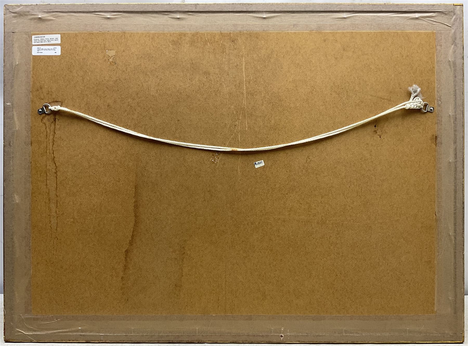 Frederick William Booty (British 1840-1924): Runswick Bay, watercolour signed and dated 1905, 44cm x 68cm