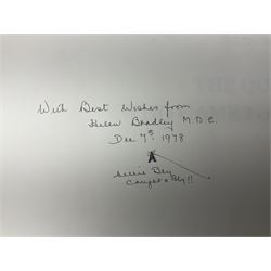 Helen Bradley signed presentation book; quantity of letters and cards from the Pope John Paul II 1970s-1990s; and two Elvis items