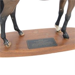 Two Beswick horses, comprising connoisseur Psalm model horse and Grey Swish Tail Horse, no 1182.