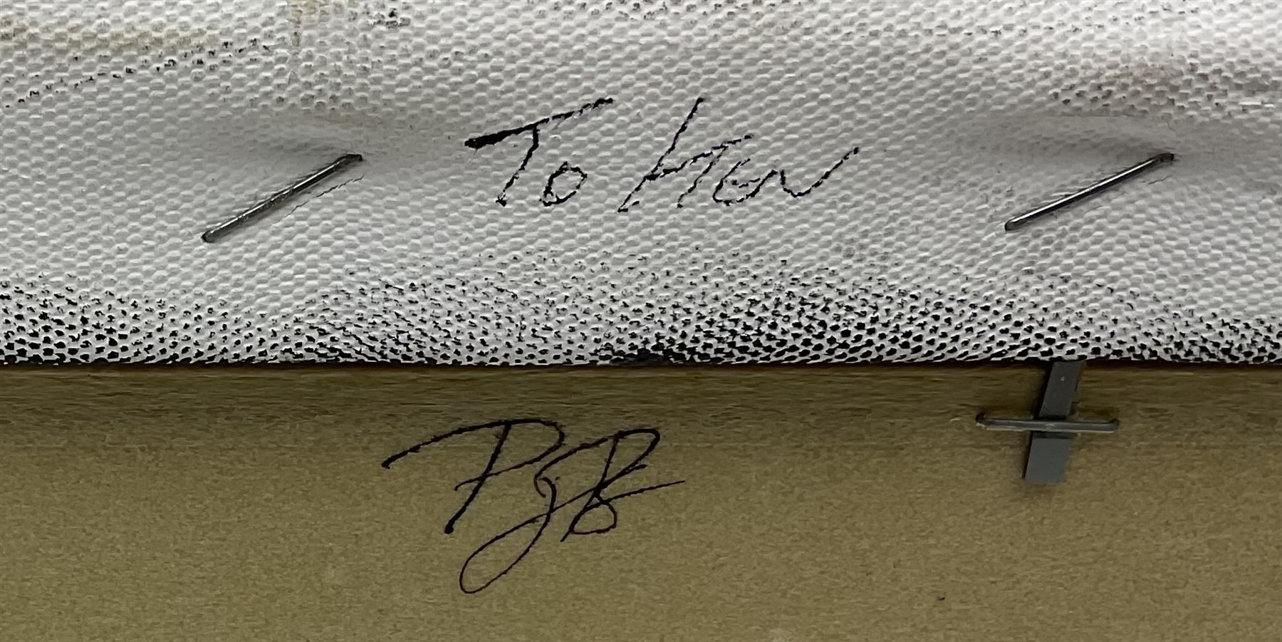 Peter J Bailey (British 1951-): Still Life of Fruit and a Copper Pan, oil on canvas unsigned, signed with monogram and inscribed 'To Ken' on the frame verso 30cm x 40cm