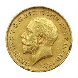  King George V 1912 gold half sovereign  