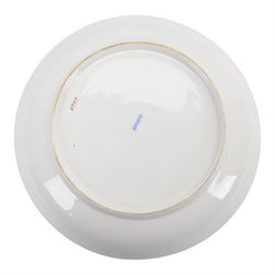 Spode tea service in Temple pattern, comprising twelve cups and saucers, open sucrier, milk jug, two side plates, together with Spode Italian pattern, six cups and saucers