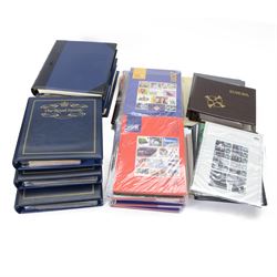 Stamps and first day covers, including Royal Mail smiler sheets, 'Great Airplanes of Europ...