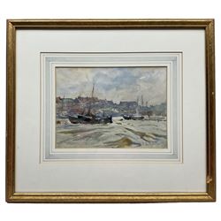 Frederic Stuart Richardson (Staithes Group 1855-1934): 'Whitby', watercolour signed, titled verso 20cm x 28cm