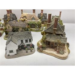 Eight Lilliput Lane limited edition Beatrix Potter models, including Buckle Yeat, Tabitha Twitchits Shop and Ginger Pickles Shop, together with twelve Lilliput Lane models from the Blaise Hamlet collection, including Dial Cottage, Diamond Cottage and Vine Cottage, all with deeds and original boxes (20)