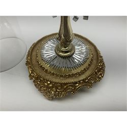 Four limited edition Franklin Mint House of Fratelli Coppini crosses, to include Majestic Cross, Sacred Cross, Star of Hope Jewelled Cross and The Gates to Paradise Cross, all under glass domes, H13cm