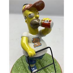 Five Coalport The Simpsons character figures, comprising limited edition Mush, no 1517/4000, Sideshow Mel Gets Fired, The Gift of Maggie, Will Work for Duff, Two to Tango, all boxed