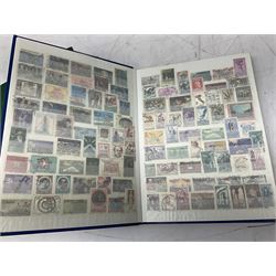 World stamps, including Iran, South Africa, Malta, USA, Canada, Mauritius, Aden, Spain, Seychelles etc, housed in five stockbooks