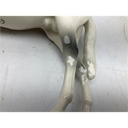 Beswick Large Hunter in grey no. 1734, printed mark beneath, H30cm