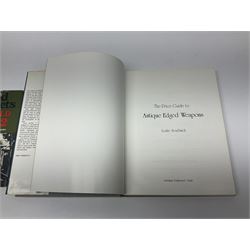 Five reference books on swords and bayonets comprising Skennerton & Richardson: British & Commonwealth Bayonets; Paul Keisling: Bayonets of the World; Leslie Southwick: The Price Guide to Antique Edged Weapons; J. Anthony Carter: Allied Bayonets of World War Two; and Les Armes Blanche (5)