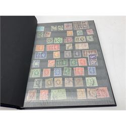 Great British and World stamps, including various first day covers, Queen Elizabeth II pre and post decimal used stamps, three coin covers, story of Wedgwood three pound book of stamps, Czechoslovakia, Belgium etc, housed in various folders, stockbooks and loose, in one box