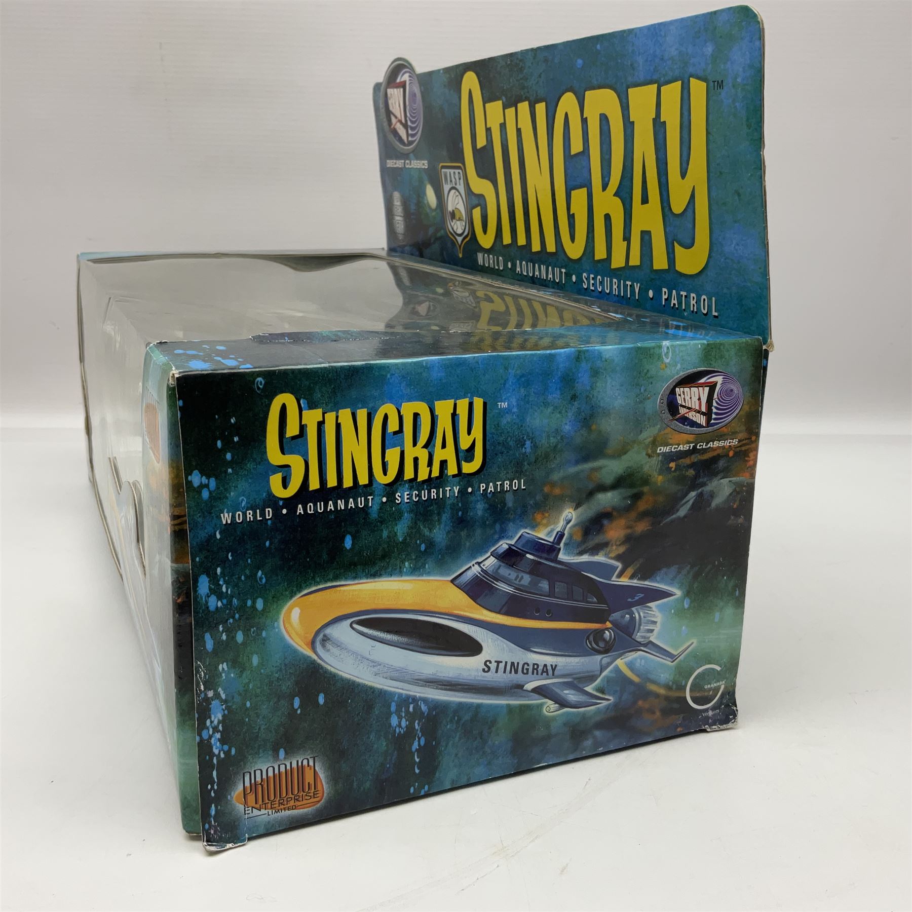 Gerry Anderson ‘Stingray World Aquanaut Security Patrol’ Product Enterprise 2005 in original box 