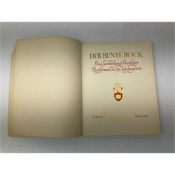 Magnus Laurie: The West Riding Territorials in the Great War. 1920: German Haus Neuerburg cigarette card album entitled Der Bunte Rock depicting 19th century military uniforms; French Chocolat Aiglon trade card album including some military costumes; and a cigarette card album, some of military interest (4)