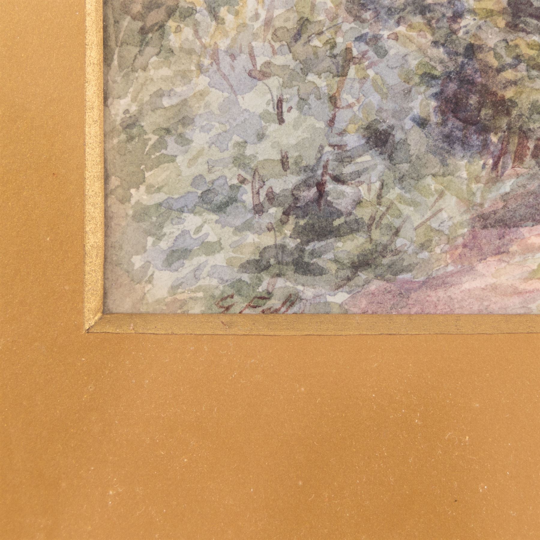 George Fall (British 1848-1925): Knaresborough, watercolour signed 16cm x 25cm