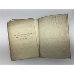 Vita Della Serafica Vergine, E Gloriosa Madre Santa Teresa Digesu .... 1747 Venezia Presso Andrea Poletti. Engraved frontispiece; and Iusti Lipsi Diva Sichemiensis fiue Aspricollis: Nouaeius Beneficia & Admiranda. 1605 Antwerpiae Ex officina Plantiniana. Engraved title page. Both with full vellum binding (2)