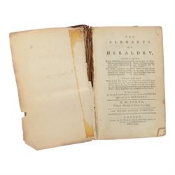 The Elements of Heraldry 1779, Heraldry in England & The Complete Guide to Heraldry
