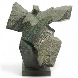 Ju Ming (Taiwanese 1938-2023): 'Taichi Series', bronze figural sculpture with arms and one leg outstretched, signed and numbered 1/20 to the back, with associated book and exhibition viewing card, W31cm H35cm
Provenance: Ju Ming exhibition, Browse & Darby, Cork Street London, 1991