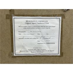 Bob Carlos-Clarke (British 1950-2006): 'The Dream Keeper', limited edition photograph signed and numbered 2/150 in pen, gallery label verso 21cm x 33cm