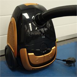 Two domestic vacuum cleaners, Bosch Athlet Series 6, 28v Lithium Power, Vytronix compact vacuum cleaner