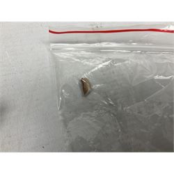 Four Capodimonte figure groups, to include tramp figures, shoemaker figure etc