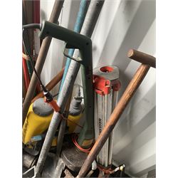 Various garden tools including sprayer - THIS LOT IS TO BE COLLECTED BY APPOINTMENT FROM DUGGLEBY STORAGE, GREAT HILL, EASTFIELD, SCARBOROUGH, YO11 3TX
