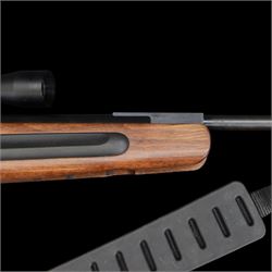 Gamo Maxima .22 break barrel air rifle, serial no 04-183689-04, with Gamo sight, in gun sleeve, L121cm