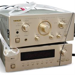 TEAC hi-fi with pair of Mission speakers 