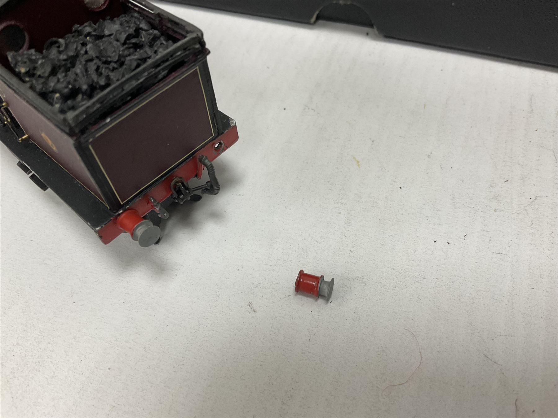 DJH Models - two kit built ‘00’ gauge models comprising K8 CR LMS BR Class 439 0-4-4T no.15189 locomotive in crimson and HR/LMS Jones Goods 4-6-0 no.103 locomotive and tender in HR green; in original boxes 