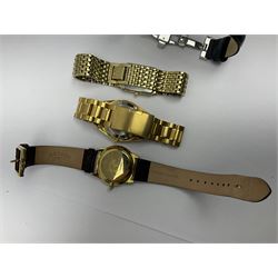 Eight wristwatches, including Citizen, Accurist, Rotary and Excalibur (8)
